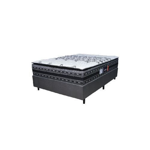 Sommier 2 Plazas Espuma Alta Densidad 180kg Altura 32cm 2 - Soy Hogar Muebles