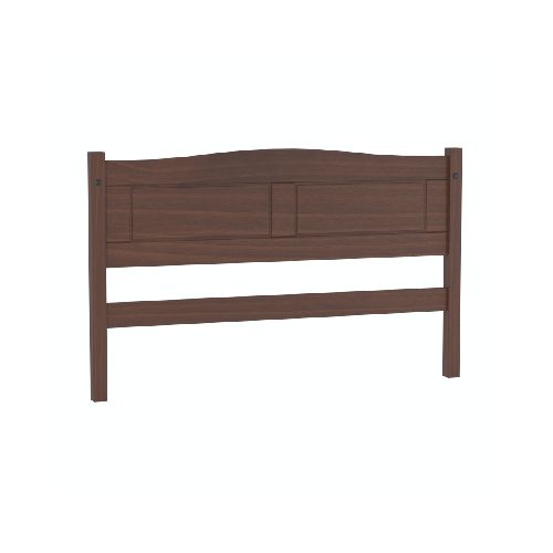 Respaldo Somier Cama 2 Plazas Linea Mexicana Nogal E1610 - Soy Hogar Muebles