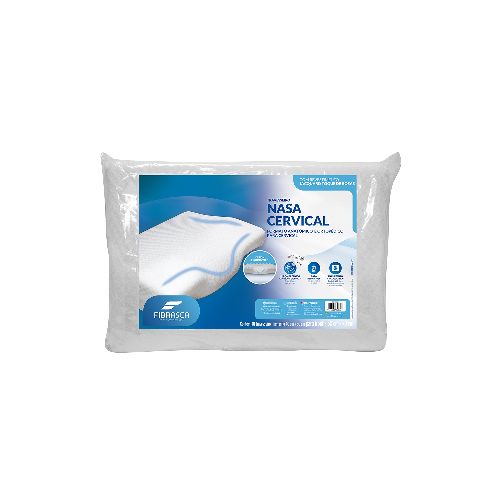 Almohada Nasa Cervical Ortopedica Viscolastica Fibrasca - Soy Hogar Muebles