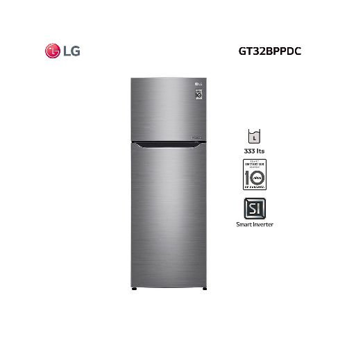 HELADERA LG 312l Vt32bppdc Inoxidable  