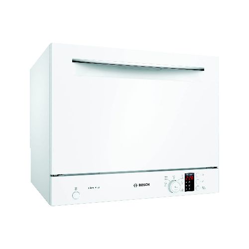 LAVAVAJILLAS BOSCH 6 cubiertos Sks62e32eu Blanco  