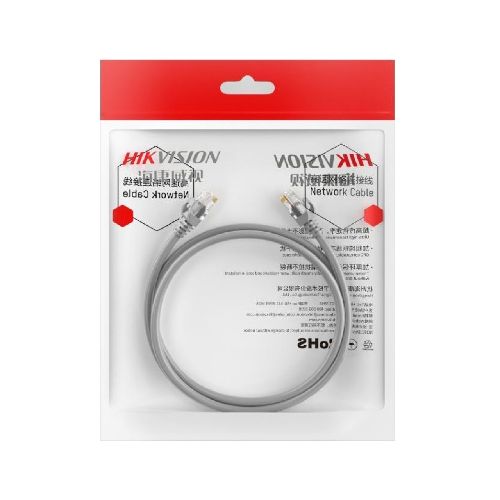 Cable Patchcord Hikvision 3mts Cat6e - Thot Computación