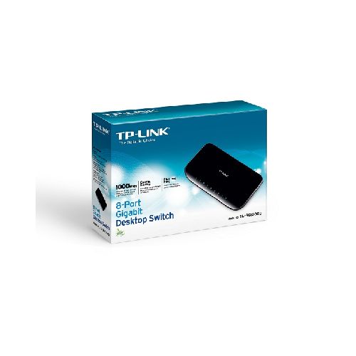 Switch de 8 puertos gigabit TP-LINK TL-SG1008d - Thot Computación