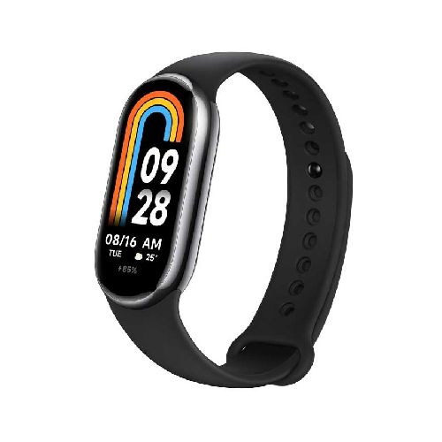 Smartwatch Xiaomi Smart Mi Band 8 Negra - Thot Computación