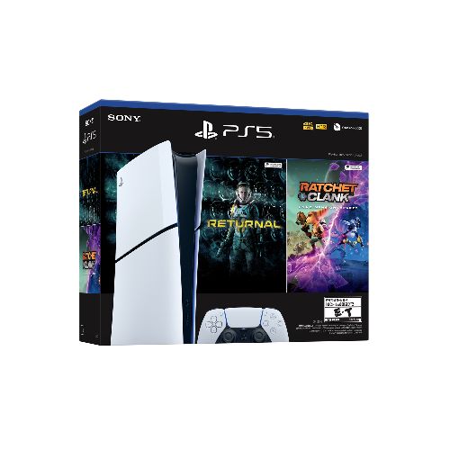 Sony PlayStation 5 16gb 825gb Digital Ratchet & Clark + Returnal - Thot Computación