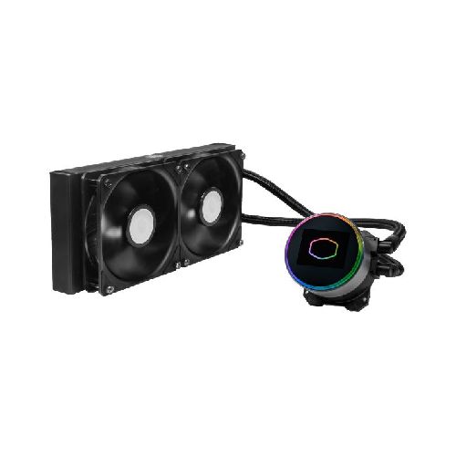 Watercooling Cooler Master ML240 Vivid - Bomba ARGB con LCD Smart Display - Thot Computación