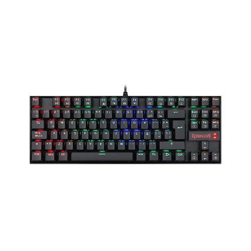 Teclado Redragon Kumara K552 Mecánico RGB Switch Blue - Thot Computación