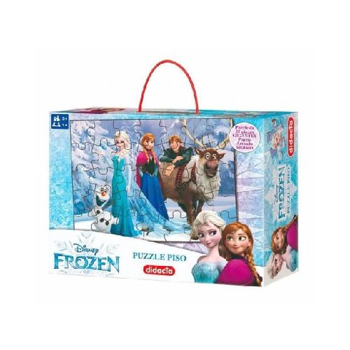 Puzzle de Piso Frozen 60x44 - Anna Elsa