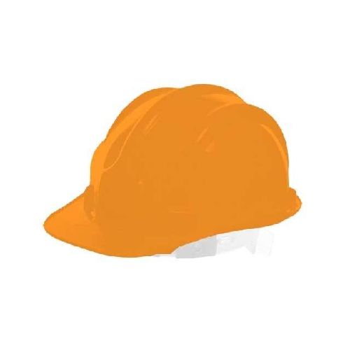 Casco de seguridad naranja