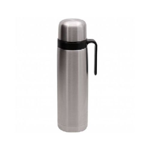 Termo acero inox 1 litro - conserva temperatura mate - pico cebador