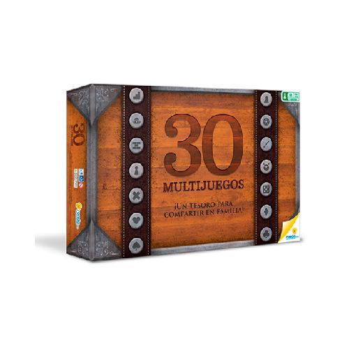 Juego de caja Multijuegos 30 juegos de mesa