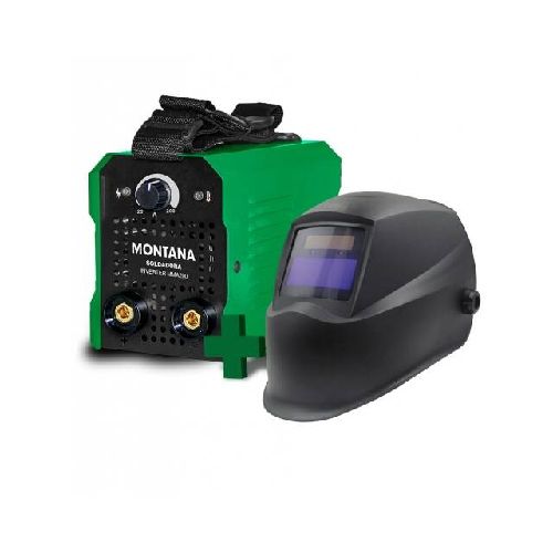 Soldadora Inverter Montana 200 Amp + Careta Fotosensible