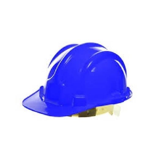 Casco de seguridad azul