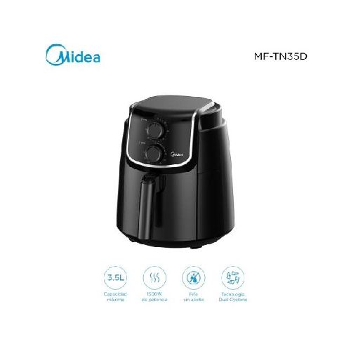 Freidora sin aceite MANUAL 3.5L Midea