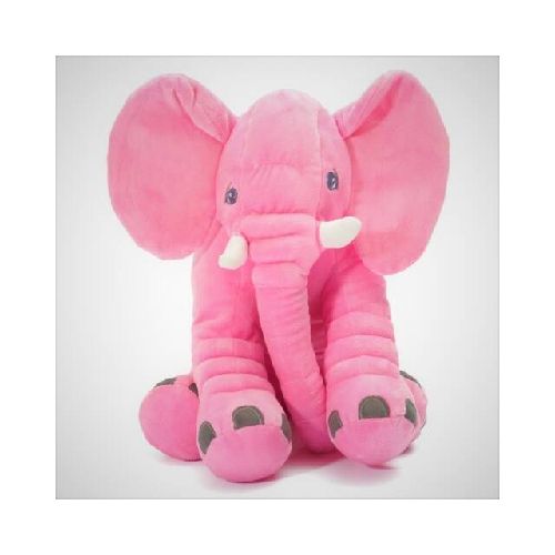 Almohadon elefante rosado - peluche almohada de apego