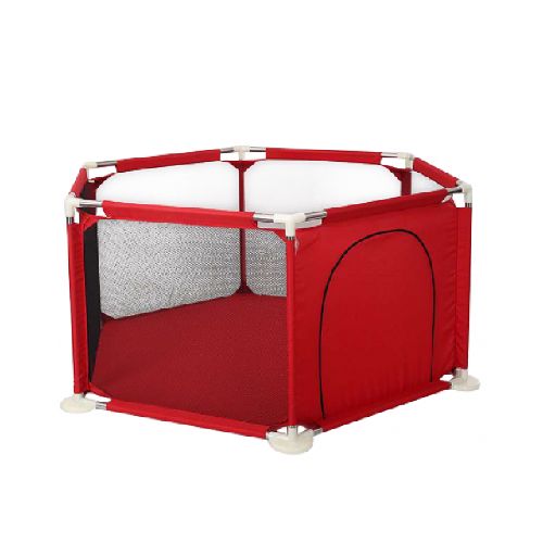 Corral plegable rojo