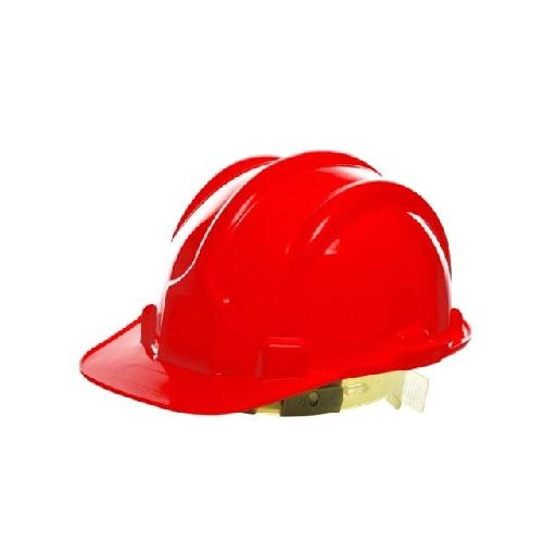 Casco de seguridad rojo