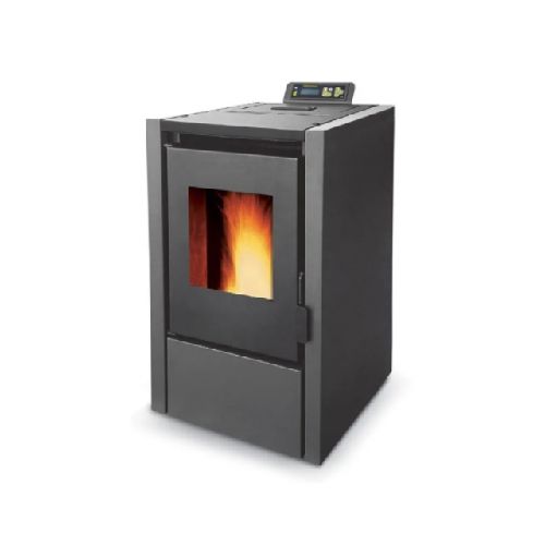 Estufa calefactor a pellet 6kw-60 mt2