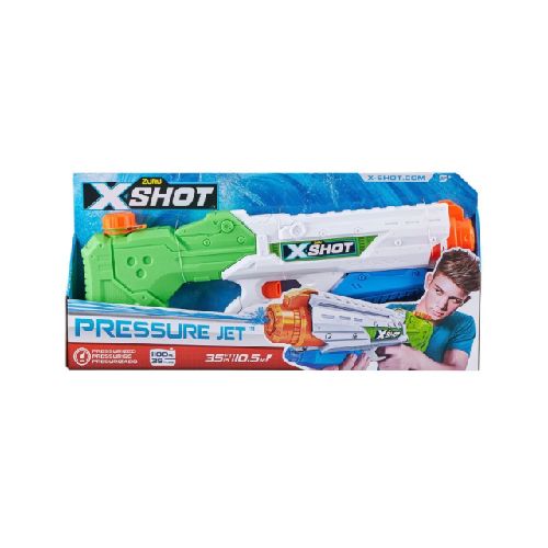 Pistola de Agua X-shot Water Warfare Pressure Jet 1100ml Zulu