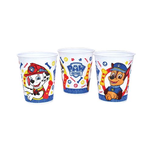 Vaso Descartable x 8 - Paw Patrol