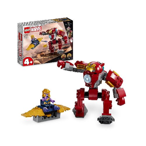 Bloques Lego - Marvel Hulkbuster de Iron Man vs. Thanos 66 pcs