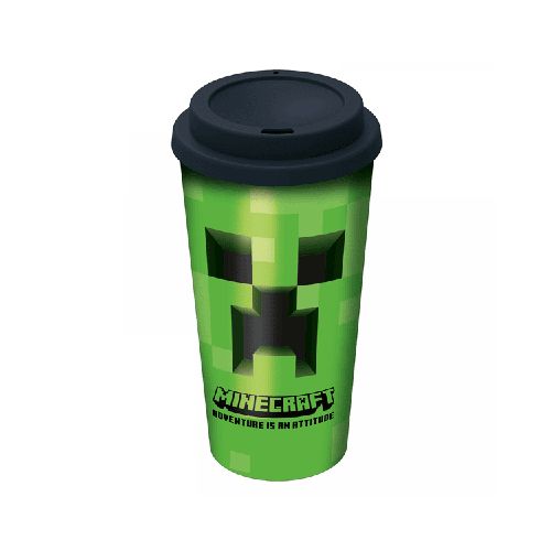 Vaso térmico de polipropileno 520 ml - Minecraft