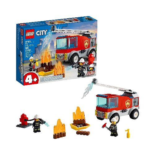 Bloques Lego City - Camión de Bomberos 88 Pcs