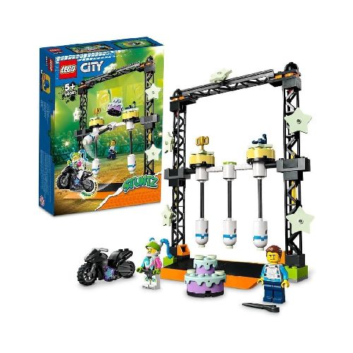 Bloques Lego City - Desafío Acrobático Derribo 117 Pcs