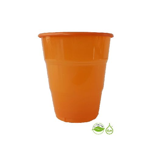 Vaso Naranja Biodegradable x 10un 360 ml