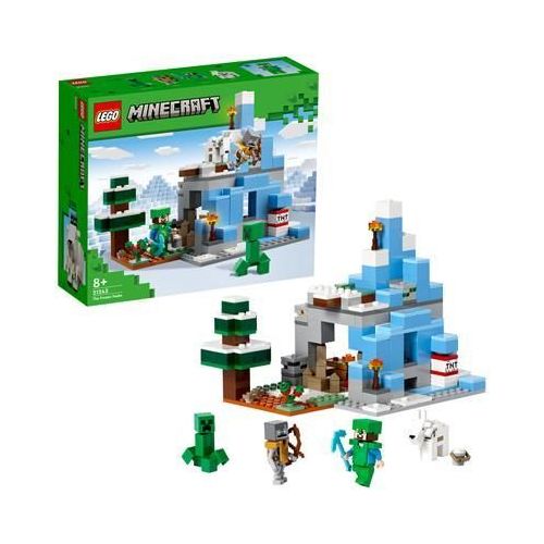 Bloques Lego - Minecraft Los Picos Helados 304 Pcs