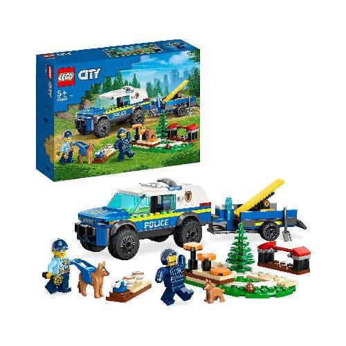 Bloques Lego City - Entrenamiento para Perros Policía 197 pcs