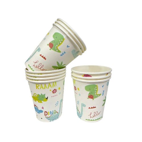 Vaso Descartable Dino Baby x 10 un