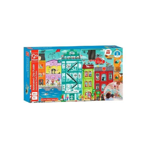 Puzzle Animado Ciudad 50 Pcs – Hape