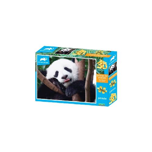 Puzzle prime 3D Panda Gigante 500 pcs – Animal Planet –