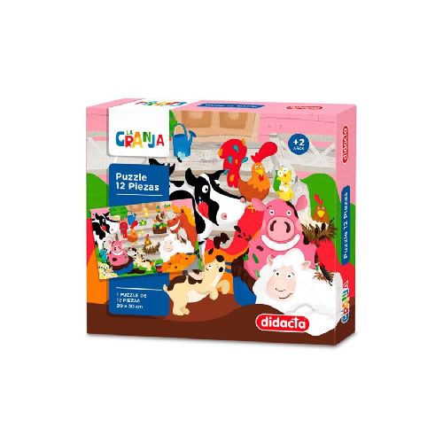 Puzzle La Granja 12pcs – Didacta