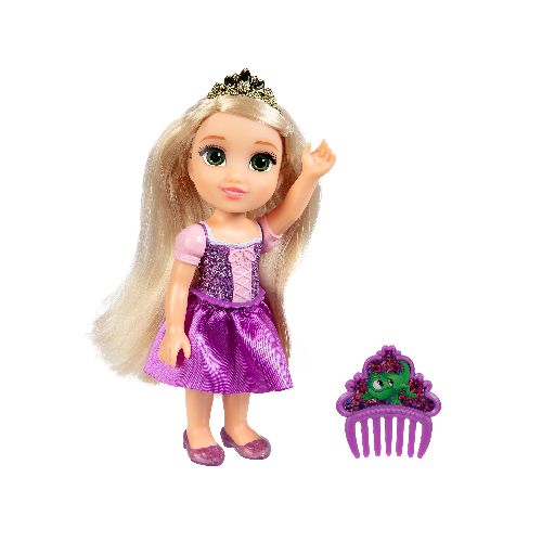 Muñeca Petit Rapunzel con Peine - Disney  