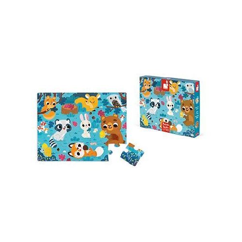 Puzzle Tactil Animales 20 pzs Janod  