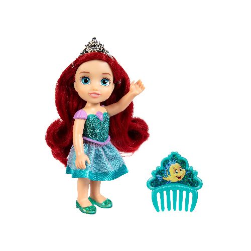 Muñeca Petit Ariel con Peine - Disney  