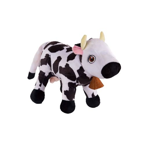 Peluche Interactivo La Vaca Lola - La Granja de Zenón (20 cm)  