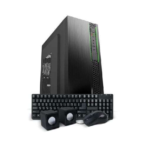 PC INTEL CORE I3-8100 GABINETE COMBO 8/512GB SSD