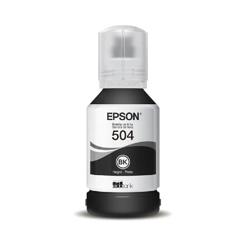 BOTELLA DE TINTA EPSON BK T504120 L4150/4160