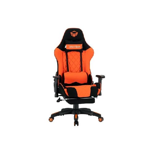 SILLA GAMER MT-CHR25 BK/NAR C/APOYAPIES Y MASAJE