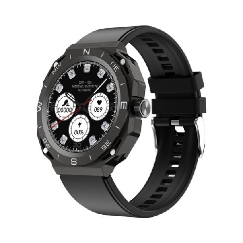 SMARTWATCH 1610 BLACK VIDVIE (2 MALLAS/2 CARCASAS)