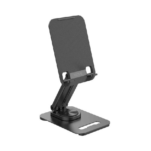 SOPORTE PARA CELULAR / TABLET 1518 BLACK ALUMINIO P/MESA VIDVIE