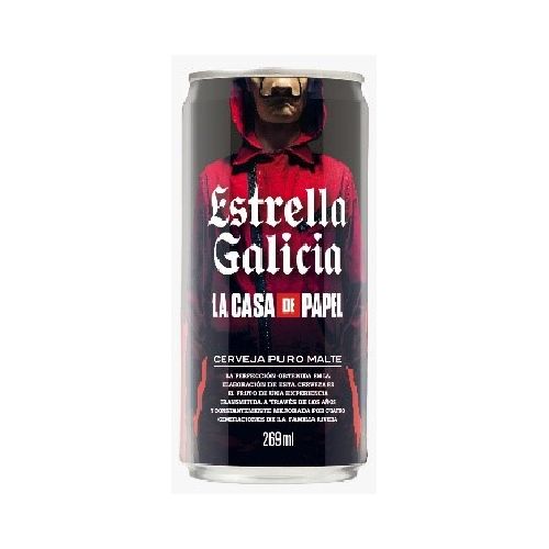 CERVEZA ESTRELLA GALICIA LATA 269 ML