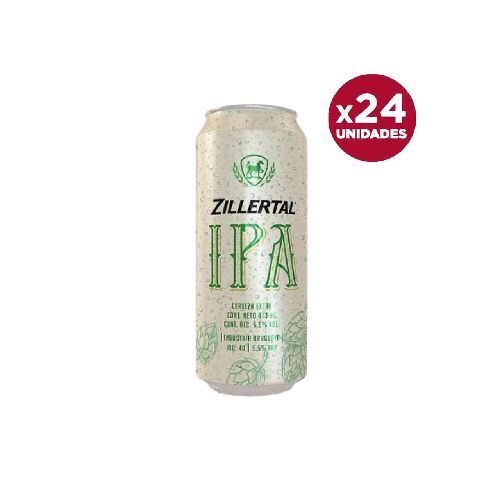 CERVEZA ZILLERTAL IPA LATA 473 ML X 24