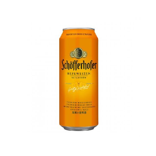 CERVEZA SCHOFFERHOFER HEFEWEIZEN LATA 500 ML