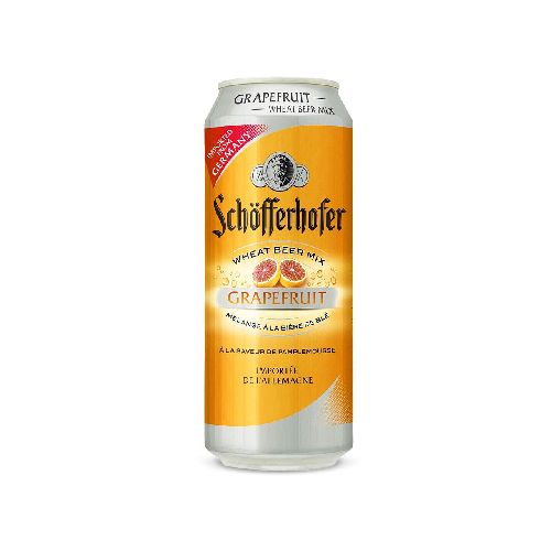 CERVEZA SCHOFFERHOFER POMELO ROSADO LATA 500 ML