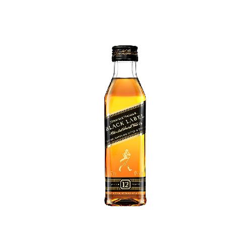 WHISKY ESCOCES JOHNNIE WALKER BLACK LABEL 50 ML