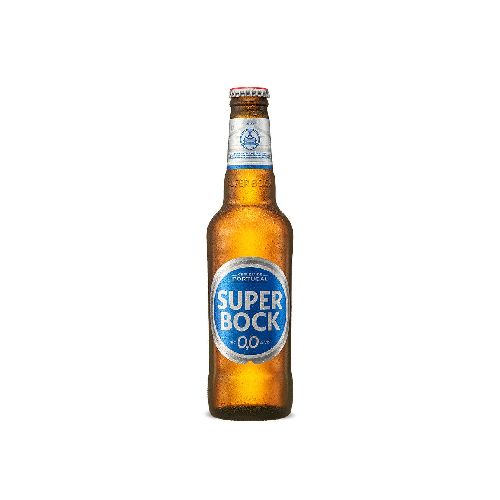 CERVEZA PREMIUM LAGER SUPER BOCK SIN ALCOHOL 330 ML